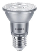 Philips Master Value LED Lampa Reflektor E27 PAR20 6W 500lm 40D - 927 Extra Varm Vit | Bästa färgåtergivning - Dimbar - Ersättare 50W