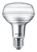 Philips CorePro LEDspot - LED-spotlight - form: R80 - E27 - 4 W (motsvarande 60 W) - klass F - varmt vitt ljus - 2700 K