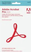 Adobe Acrobat Pro 2020 - Mac PDF Editor English Language Activation Card