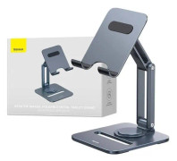 Baseus folding metal tablet stand (gray)