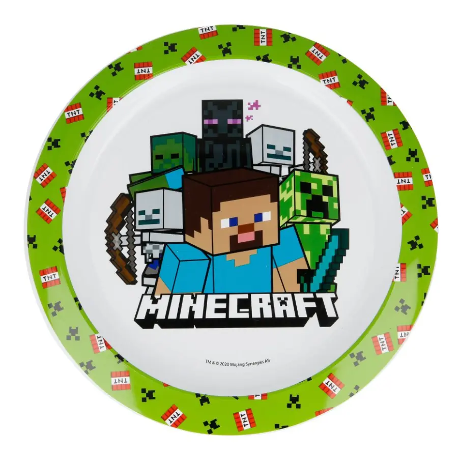 Tallrik Minecraft 4 st