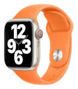 Apple - Band för smart klocka - 41 mm - 130 - 200 mm - ljusorange