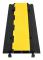 Kabelbrygga med 2 kanaler 100 cm gummi - Kabelskydd - Skyddsramp - Home & Living