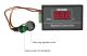 DC-motorhastighetsregulator 0-30A - PWM-panel med digital display TE1256