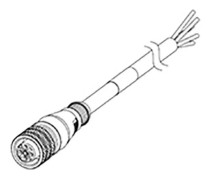 Molex 1200650960 Sensor/ställdon-kontakt, konfektionerad Hylsa 2.00 m Antal poler (RJ): 8 1 st