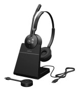 Jabra Engage 55 Stereo - Headset - på örat - DECT - trådlös - Certifierad för Microsoft-teams