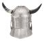 vidaXL Fantasibaserad vikingahjälm för LARP silver stål