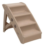 vidaXL Hopfällbar hundtrappa brun 62x40x49,5 cm - Hundtrappa - Hundtrappor - Hundtrapp - Hundstege