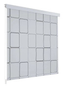Rullgardin för dusch 100x240 cm fyrkant