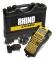 DYMO Rhino 5200 Hard Case Kit - Etikettskrivare - svartvit - termisk överföring - Rulle (1,9 cm) - kniv