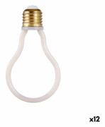 LED-lampa Vit 4 W E27 9,5 x 13,5 x 3 cm (2700 K) (12 antal)