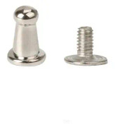 Handväska skruvar Gör det själv skruvar 4 mm 100-pack