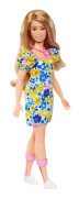 Barbie Fashionista Yellow Blue Floral (Down Syn)