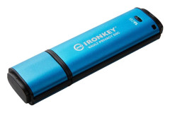 Kingston IronKey Vault Privacy 50C - USB flash-enhet - krypterat - 16 GB - USB-C 3.2 Gen 1 - TAA-kompatibel