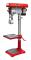 Holzmann SB4132SM_400V, Pelarborrmaskin, B18, Handtag, Svart, Röd, Rostfritt stål, 60 RPM, 3480 RPM