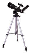Levenhuk Skyline Travel Sun 50, Svart, Silver, Gjuten aluminium, Manuell, 2,29 kg, 450 mm, 335 mm