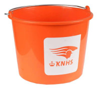 Hink med Horka-tryck - orange knhs - 12 L