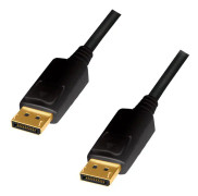 LogiLink CD0100, 1 m, DisplayPort, DisplayPort, Hankoppling, Hankoppling, 3840 x 2160 pixlar