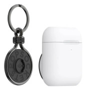 POPSOCKETS Airpods holder + PopChain Vit Fodral + Nyckelring Premium