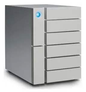 LaCie 6big Thunderbolt 3 STFK60000402 - Hårddiskarray - 60 TB - 6 fack (SATA) - HDD 10 TB x 6 - USB 3.1, Thunderbolt 3 (extern) - med Rescue Data Rec