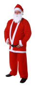 Komplett jultomtedräkt - Maskeraddräkt för vuxna. Size-One size