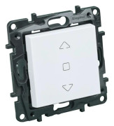 Legrand Niloe Step kontrollknapp för rulljalusi 863143 6ax vit
