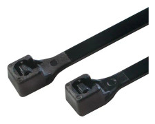 LogiLink KAB0041B, Buntband stege, Nylon, Svart, V2, 500 mm, 4,4 mm