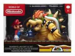 Super Mario Figure Set Mario vs. Bowser