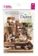 DIY adventskalenderkit - 24 lådor