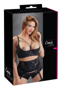 Big Size 1/4 Black Lace Bra