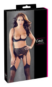 Shelf Bra Suspender Set 80C/L