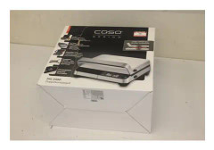 SALE OUT. Caso DG 2000 Grill, Double contact, Power 2000 W, 2 removable plates, Stainless steel Caso Grill DG 2000 Contact, 2000 W, Stainless steel,