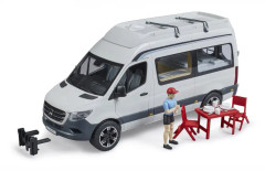 Bruder Campingbil Mercedes Sprinter med figur 02672