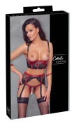 Shelf Bra Set black/red M