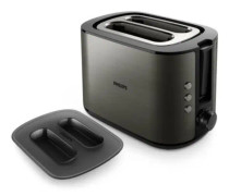 Philips Viva Collection HD2651/80, 2 skivor, Titan, Metall, Knappar, Rotations-, 950 W, 172 mm
