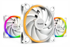 var tyst! Light Wings - Case Fläkt - PWM - 140 mm - vit (paket med 3) (BL103)