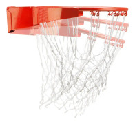 basketring med fjäder och nät Slam Rim Pro orange/vit