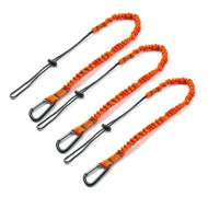 3 st Säkerhetslina Med Karabinhake,Shock Absorberande Säkerhet Lanyard Justerbar Säkerhet Lanyard