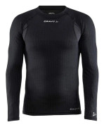 Långärmad kompressions t-shirt, Herr Active Extreme X Svart XL (Renoverade A+)