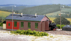 Auhagen 11332 H0 Lokstall två portar