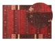 Beliani Wool Rug 140 x 200 cm Red SINANLI Lumarko!