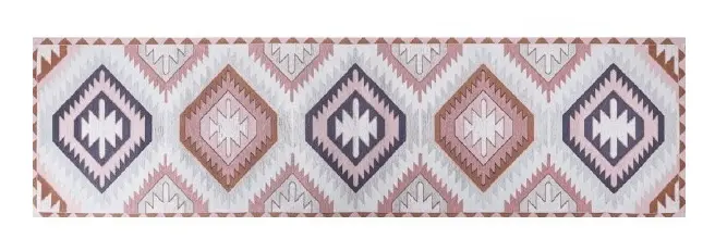 Beliani Cotton Rug 80 x 300 cm Multicolor BESLER Lumarko!