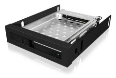 ICY BOX IB-2217StS HDD/SSD-hölje Svart 2,5/3,5"