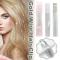 Tinsel Hair 6-pack Clip i hårförlängningar Laser Gold Wire Shiny Peruk bitar