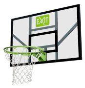 EXIT - Galaxy basketball backboard with hoop and net - green/black (46.40.20.00)