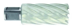 HSS Сore Borr Ø26X80X50 mm, lång serie. Weldon skaft Ø19 mm. Ljust, obestruket
