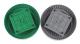 1PC Professionell Tre lager Roterande Rund Form Borr Bit Case Förvaring Case