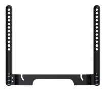 Flexson - Monteringskomponent (TV mount attachment) - för soundbar - höggradigt stål - svart - skärmstorlek: 40"-80" - för Sonos Ray