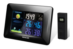 Sencor SWS 4250, Svart, Inomhushygrometer, Inomhustermometer...