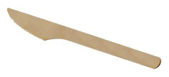 Kniv 165 mm obehandlat trä, 100 st/ps - (100 st)